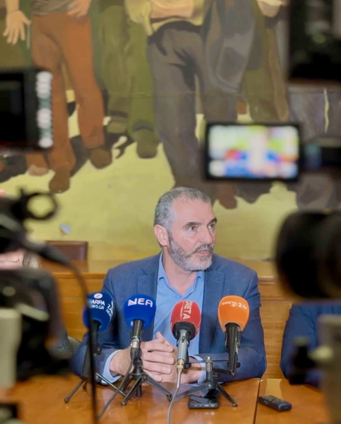 Σειρά επισκέψεων του Βουλευτή Ρεθύμνης Μανόλη Χνάρη ενόψει της Περιφερειακής Συνδιάσκεψης Κρήτης του ΠΑΣΟΚ Σειρά επισκέψεων του Βουλευτή Ρεθύμνης Μανόλη Χνάρη ενόψει της Περιφερειακής Συνδιάσκεψης Κρήτης του ΠΑΣΟΚ