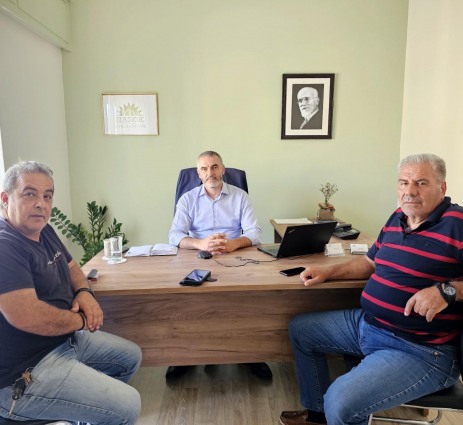Συνάντηση του Βουλευτή Μανόλη Χνάρη με μέλη του Κυνηγετικού Συλλόγου Ρεθύμνου