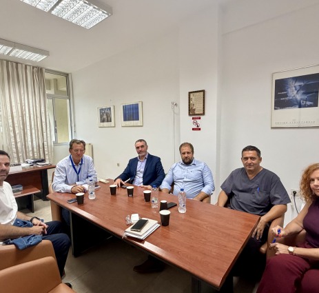 Επίσκεψη Μ. Χνάρη στο Γενικό Νοσοκομείο Ρεθύμνου – Στο επίκεντρο η υποστελέχωση και η ανάγκη άμεσης ενίσχυσης του Ε.Σ.Υ. 